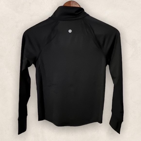 NWT Zella Mock-Neck Full-Zip Jacket, Jet Black | S (7/8) - Picture 4 of 14